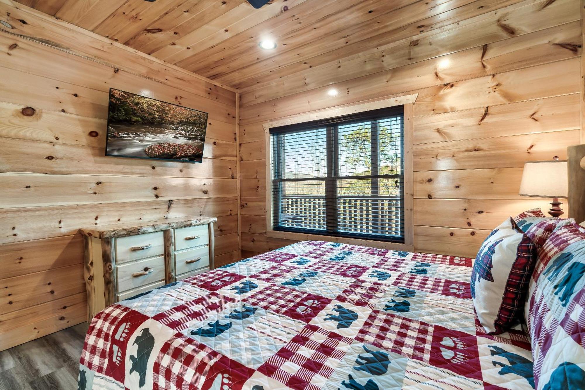 Full Equipped Cabin With A Pool And Game Room Smokies Views Gatlinburg Exterior foto