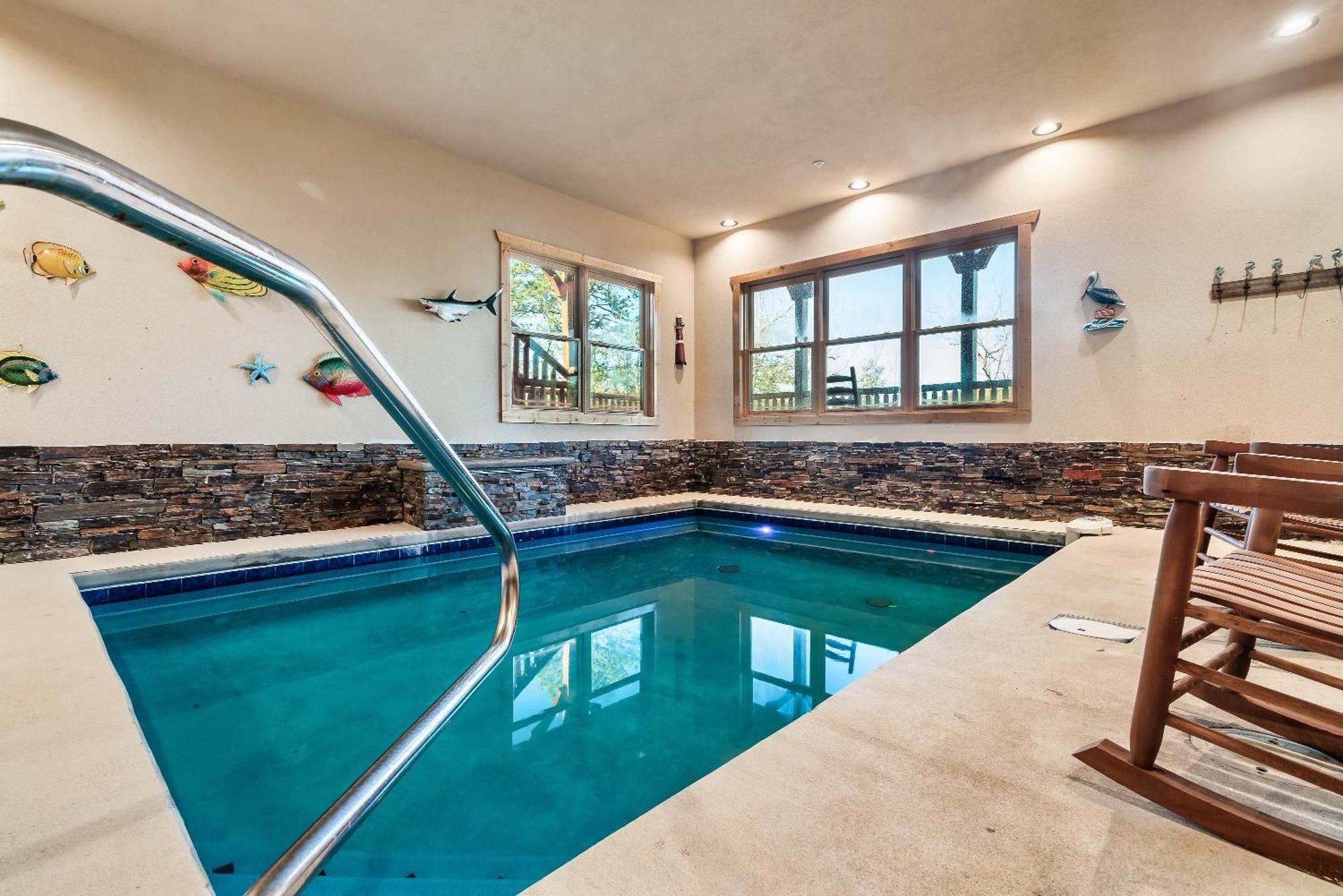 Full Equipped Cabin With A Pool And Game Room Smokies Views Gatlinburg Exterior foto